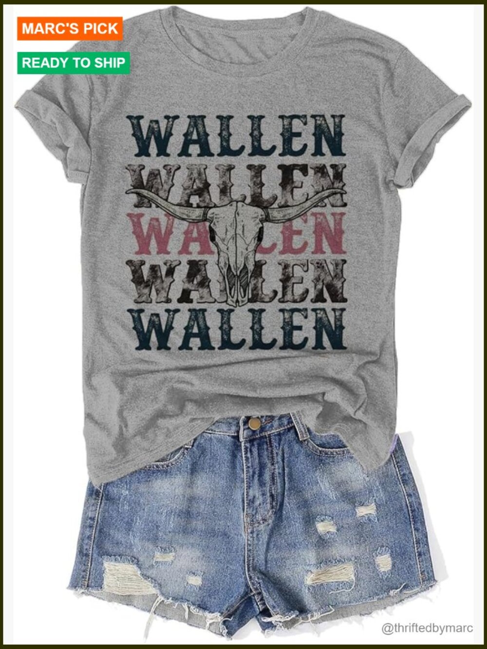 Vintage Band Graphic Tee Women's Short Sleeve Cotton Blend Concert T-Shirt